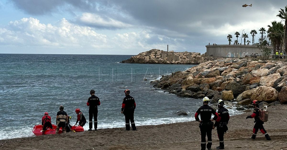 Emergencia Horcas El simulacro de emergencias emula un tsunami en Horcas Coloradas