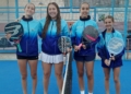 Final cadete junior fem Los menores despliegan su mejor pádel