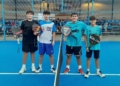 Final infantil masc Los menores despliegan su mejor pádel