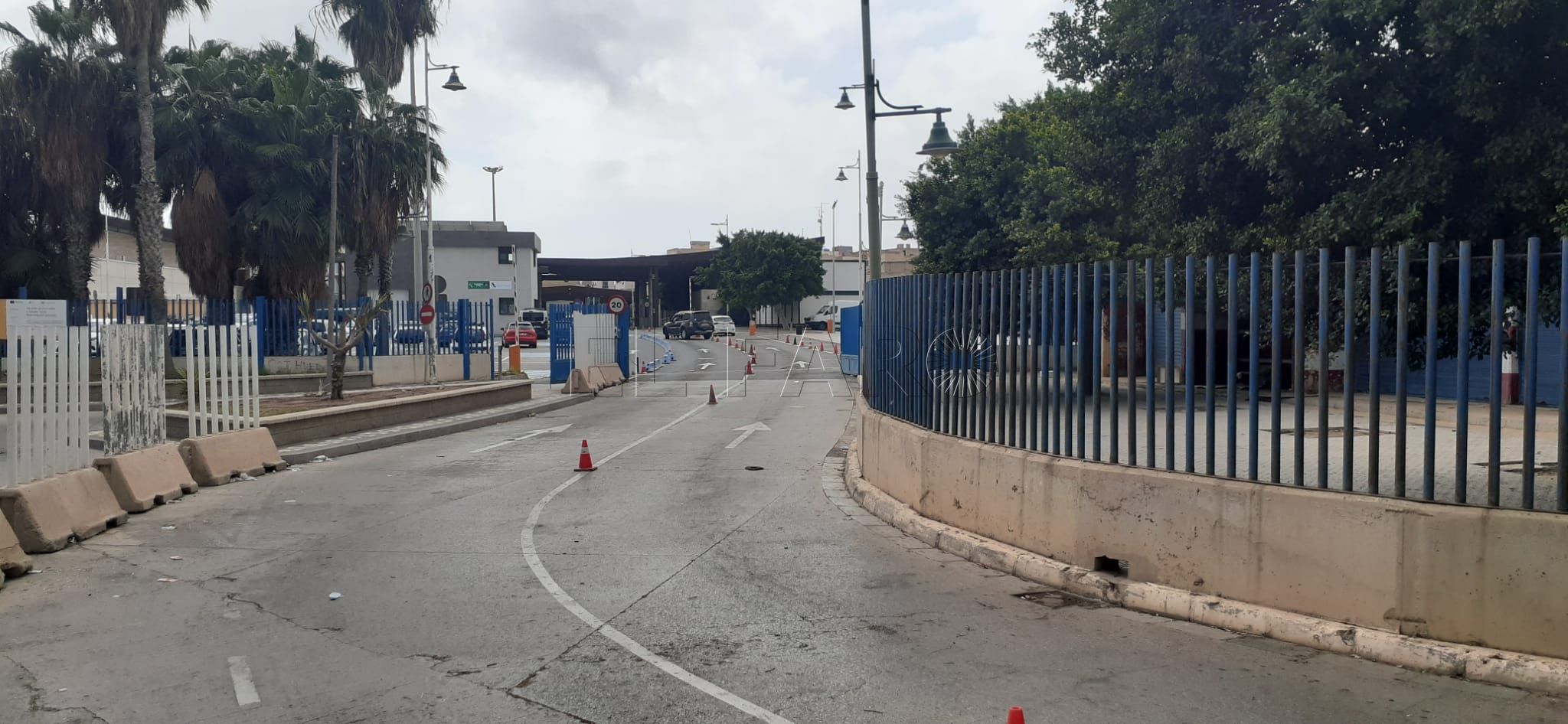 Frontera 1 El año nuevo judío adelanta la cola del viernes mientras el domingo está sin tráfico