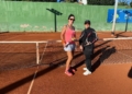 Internacional Senior Melilla Final Femenina 45 media Éxito participativo en el torneo senior de tenis