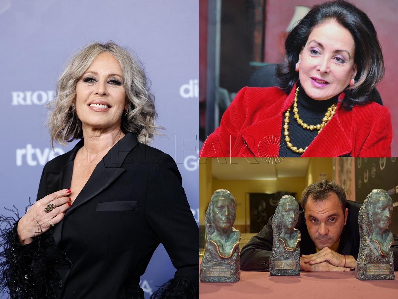 MIRIAN lEILA OSCAR TORIBIO Homenaje a la actriz Miriam Díaz Aroca en el Festival de Cine de Nador