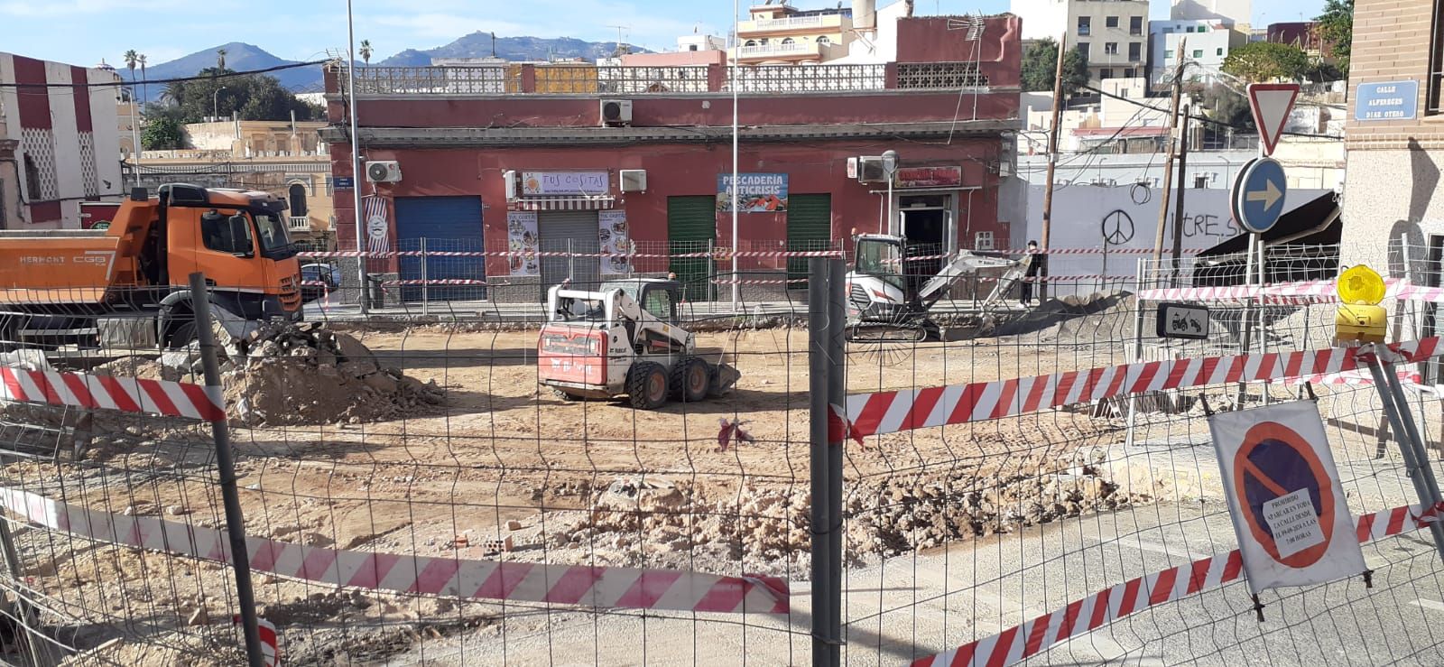 Obras Rastro 1 La totalidad de las obras en el Rastro terminarán a finales de diciembre