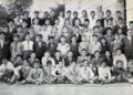 Primer curso de la salle. Yo a la derecha primera linea sentado Carlos Sánchez, el niño que vivía en Hollywood