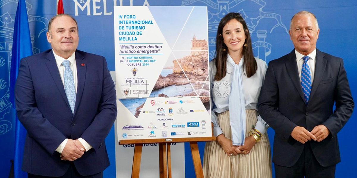 Turismo Melilla se convierte en la capital del Turismo del 9 al 11 de octubre