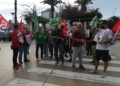WhatsApp Image 2024 10 02 at 11.18.20 Unos 50 trabajadores del centro de menores La Purísima reclaman la municipalización del servicio con una marcha cangrejo a paso de tortuga