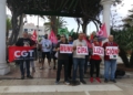 WhatsApp Image 2024 10 02 at 11.18.21 1 Unos 50 trabajadores del centro de menores La Purísima reclaman la municipalización del servicio con una marcha cangrejo a paso de tortuga