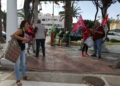 WhatsApp Image 2024 10 02 at 11.18.22 Unos 50 trabajadores del centro de menores La Purísima reclaman la municipalización del servicio con una marcha cangrejo a paso de tortuga