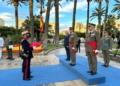 WhatsApp Image 2024 10 10 at 20.39.49 1 1 La Comgemel rinde homenaje a la bandera por la Fiesta Nacional