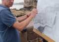 WhatsApp Image 2024 10 19 at 17.27.53 5 Los Urban Sketchers inmortalizan la Cala de Trápana este sábado