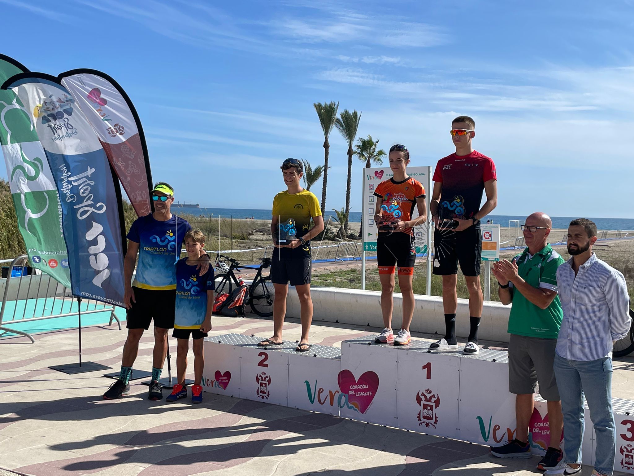carlos3 Carlos León del Atlético Melilla, primero en el Circuito de Almería de triatlón