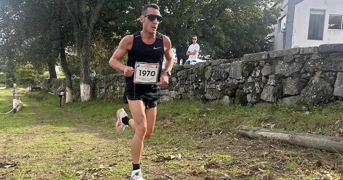 ggugad Edu Calderay gana su cuarto oro con el título en medio maratón en los Juegos Europeos de Policía y Bomberos