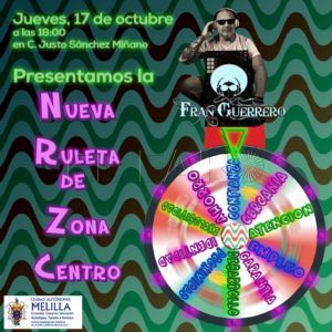 ruleta zona centro La Nueva Ruleta de Zona Centro llega a Melilla con música y sorpresas