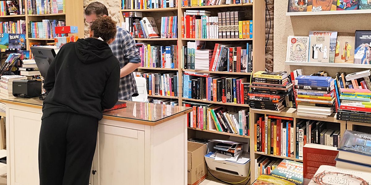 1 contra Las librerías nunca pasan de moda