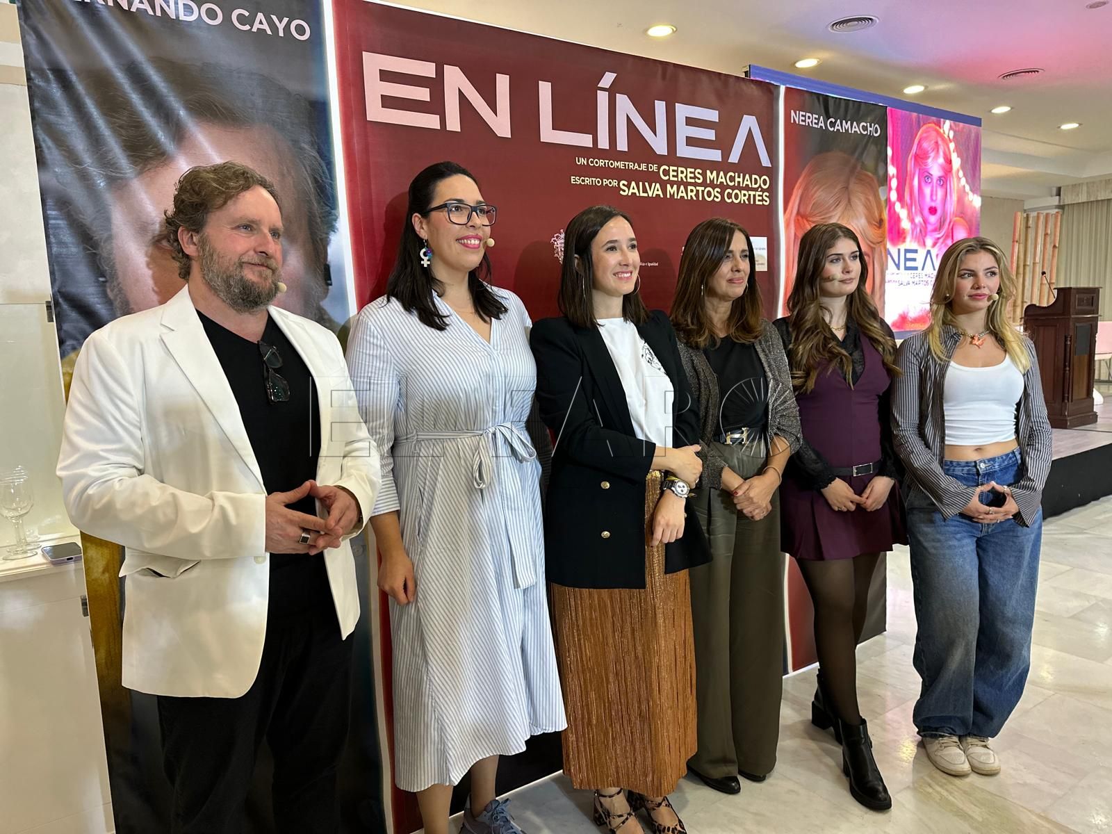 19 1 Triunfal estreno de 'En Línea', el nuevo cortometraje de Ceres Machado