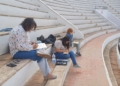 2cdac12d ef05 4b37 9688 8e9059a9afe7 Los Urban Sketchers retratan la Mezquita del Toreo en una mañana distendida
