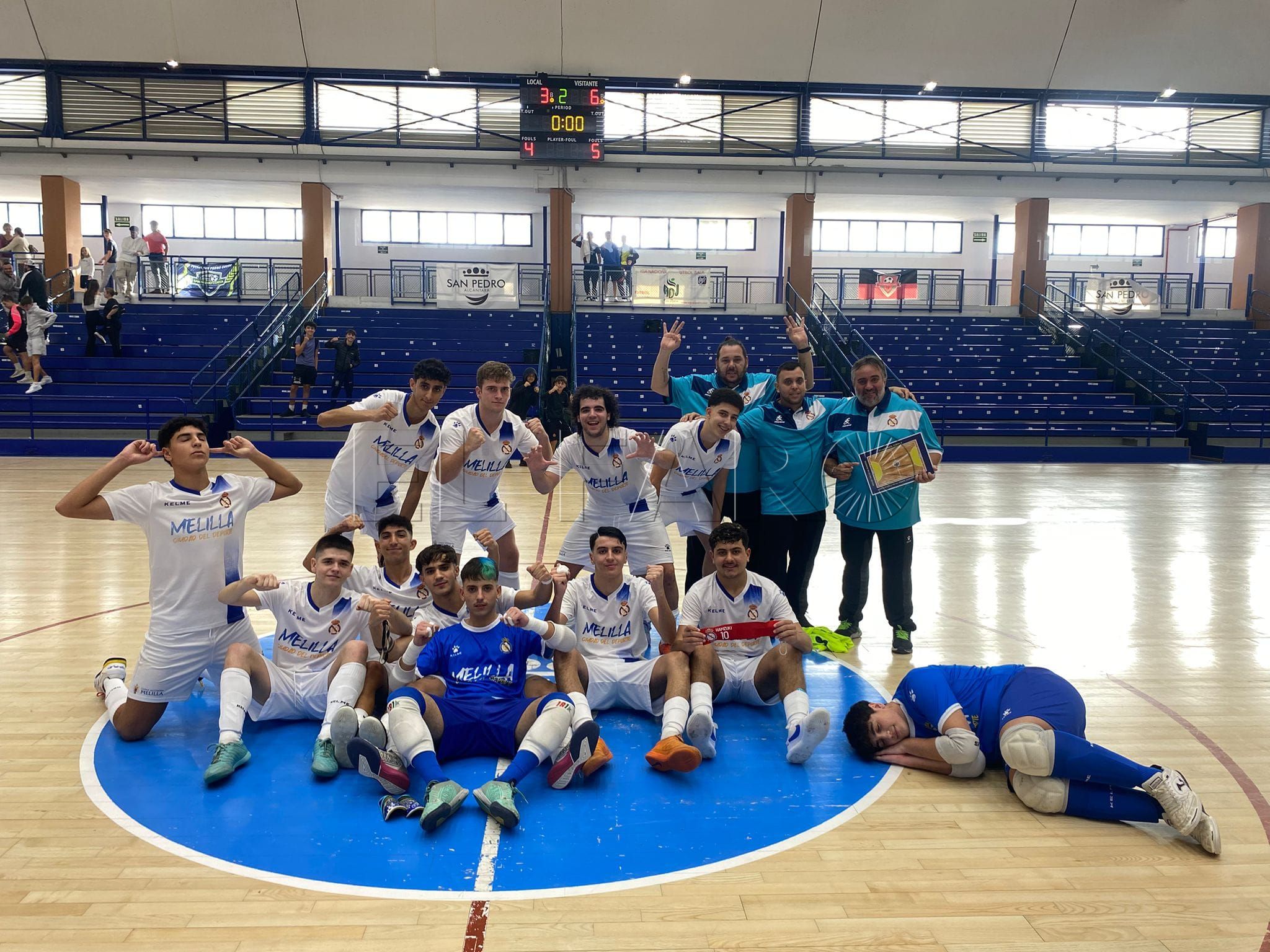 468404013 4090490457899847 6176889068371168816 n La Peña Real Madrid se trae tres puntos de la pista del AD San Pedro