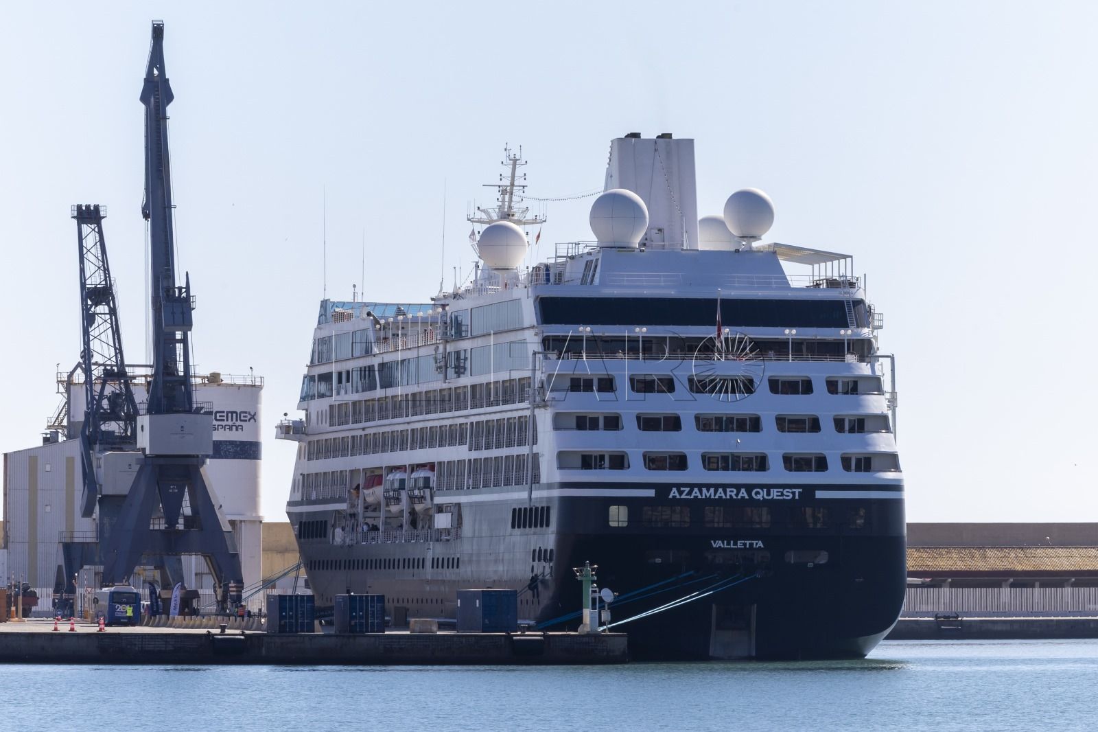 4b07b80d 4334 4a21 8c25 405a7292f7b6 El crucero Azamara Quest hace parada en Melilla este martes