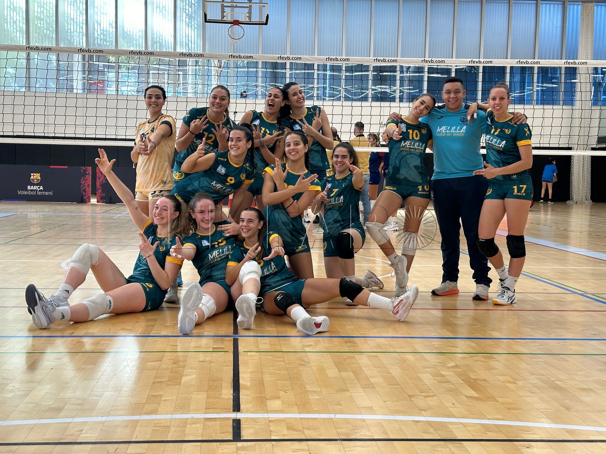 5f41d695 d8ac 4539 862b c1c9dfe3d1ae El CV Melilla femenino viaja a la pista de juego del colista