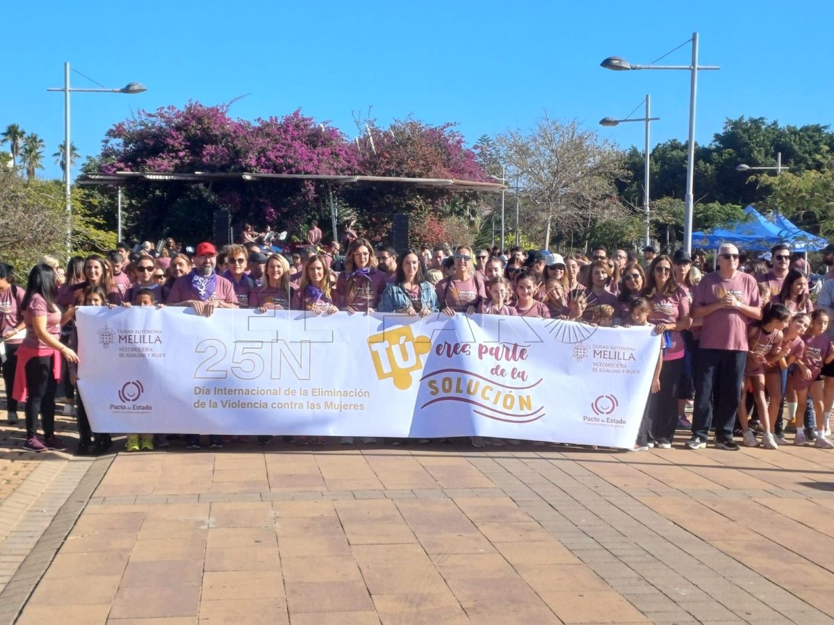 60fd4f69 5b35 4402 ae23 698afbb58432 e1732468513778 "Tú eres parte de la solución", Melilla se une para expresar su rechazo a la violencia de género