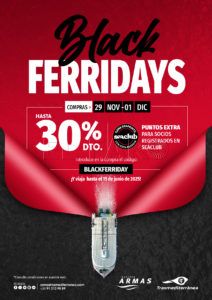 ARTRA BLACKFDAYS24 A4 0A CO Armas Trasmediterránea lanza una promoción por el Black Friday con descuentos de hasta el 30%