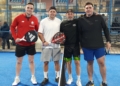 Finalistas 3o Masc Roldan Perez Ganan Perez VI Open Absoluto de Pádel