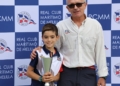 OPTIMIST INICIACION 2o Rafael Aguilar El Trofeo Pinori de vela llega a su final