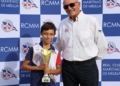 OPTIMIST SUB 11 1o Pablo Rivas El Trofeo Pinori de vela llega a su final