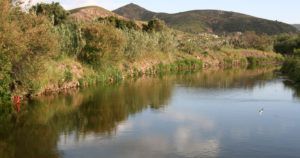 Rio de Oro cerca de Tizza recorte Río de Oro. El río de Melilla