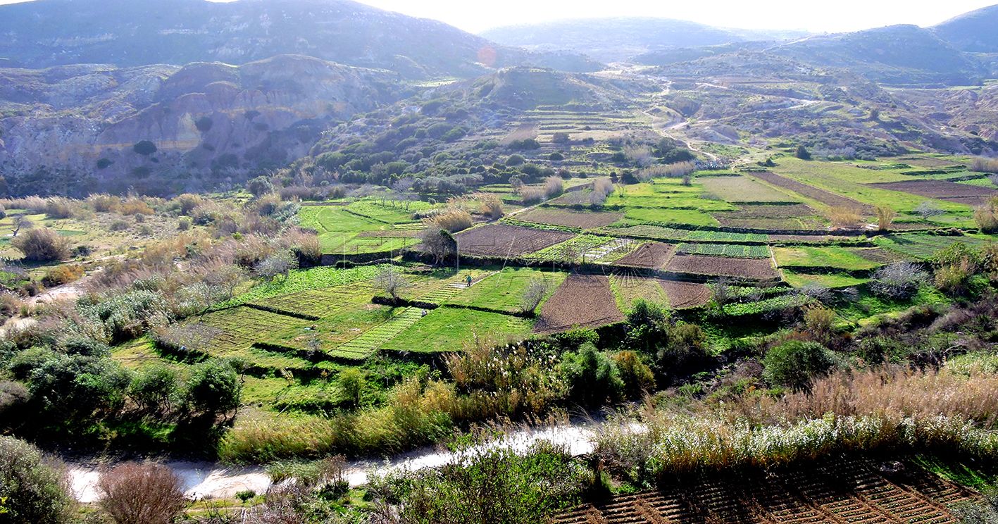Vega del rio cerca de Mariguari recorte Río de Oro. El río de Melilla