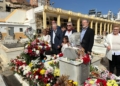 WhatsApp Image 2024 11 01 at 17.59.44 2 Una tradición que florece: familiares y melillenses rinden un homenaje al soldado de los milagros