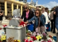 WhatsApp Image 2024 11 01 at 17.59.49 Una tradición que florece: familiares y melillenses rinden un homenaje al soldado de los milagros