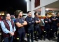 WhatsApp Image 2024 11 03 at 22.23.44 Imbroda muestra su apoyo a los 14 bomberos antes de su partida a Valencia