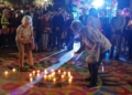 WhatsApp Image 2024 11 09 at 19.56.45 1 Melilla se acuerda de las víctimas de la DANA en el encendido de velas del Diwali