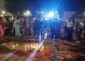 WhatsApp Image 2024 11 09 at 19.56.45 Melilla se acuerda de las víctimas de la DANA en el encendido de velas del Diwali