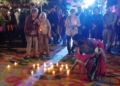 WhatsApp Image 2024 11 09 at 19.56.45 2 Melilla se acuerda de las víctimas de la DANA en el encendido de velas del Diwali