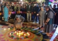 WhatsApp Image 2024 11 09 at 19.56.47 3 Melilla se acuerda de las víctimas de la DANA en el encendido de velas del Diwali