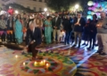WhatsApp Image 2024 11 09 at 19.56.49 1 Melilla se acuerda de las víctimas de la DANA en el encendido de velas del Diwali