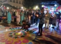 WhatsApp Image 2024 11 09 at 19.56.51 Melilla se acuerda de las víctimas de la DANA en el encendido de velas del Diwali