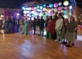 WhatsApp Image 2024 11 09 at 19.57.41 1 Melilla se acuerda de las víctimas de la DANA en el encendido de velas del Diwali