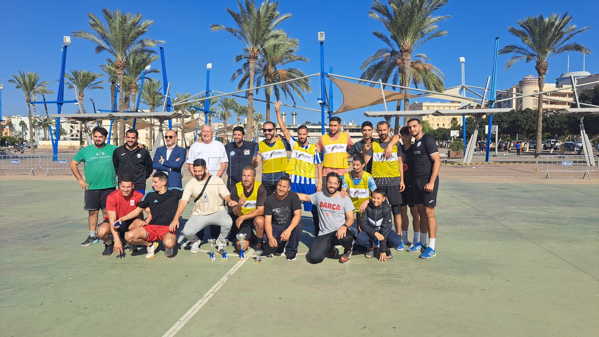 WhatsApp Image 2024 11 24 at 13.30.16 La petanca y el fútbol se solidarizan con Valencia