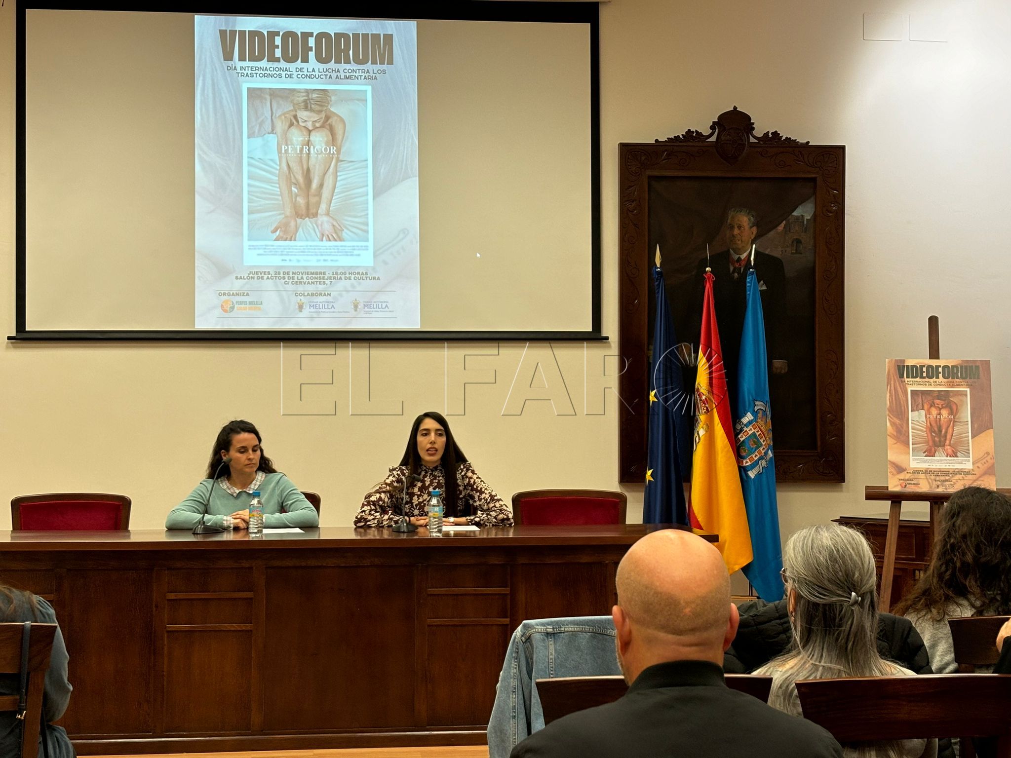 WhatsApp Image 2024 11 28 at 19.17.19 Feafes Melilla sensibiliza sobre los TCA con el documental 'Petricor'