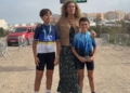 alevin masc Éxito de la prueba de MTB, tanto a nivel deportivo como solidario