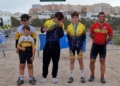cadete masculino Éxito de la prueba de MTB, tanto a nivel deportivo como solidario