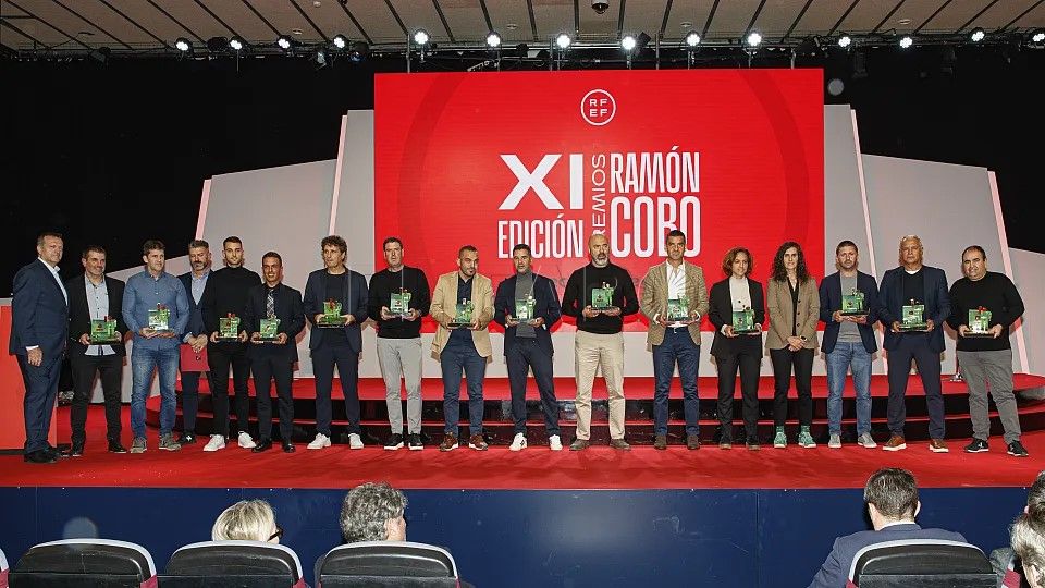 foto premiados Sidi Omar y Morenín, galardonados en los XI Premios Ramón Cobo