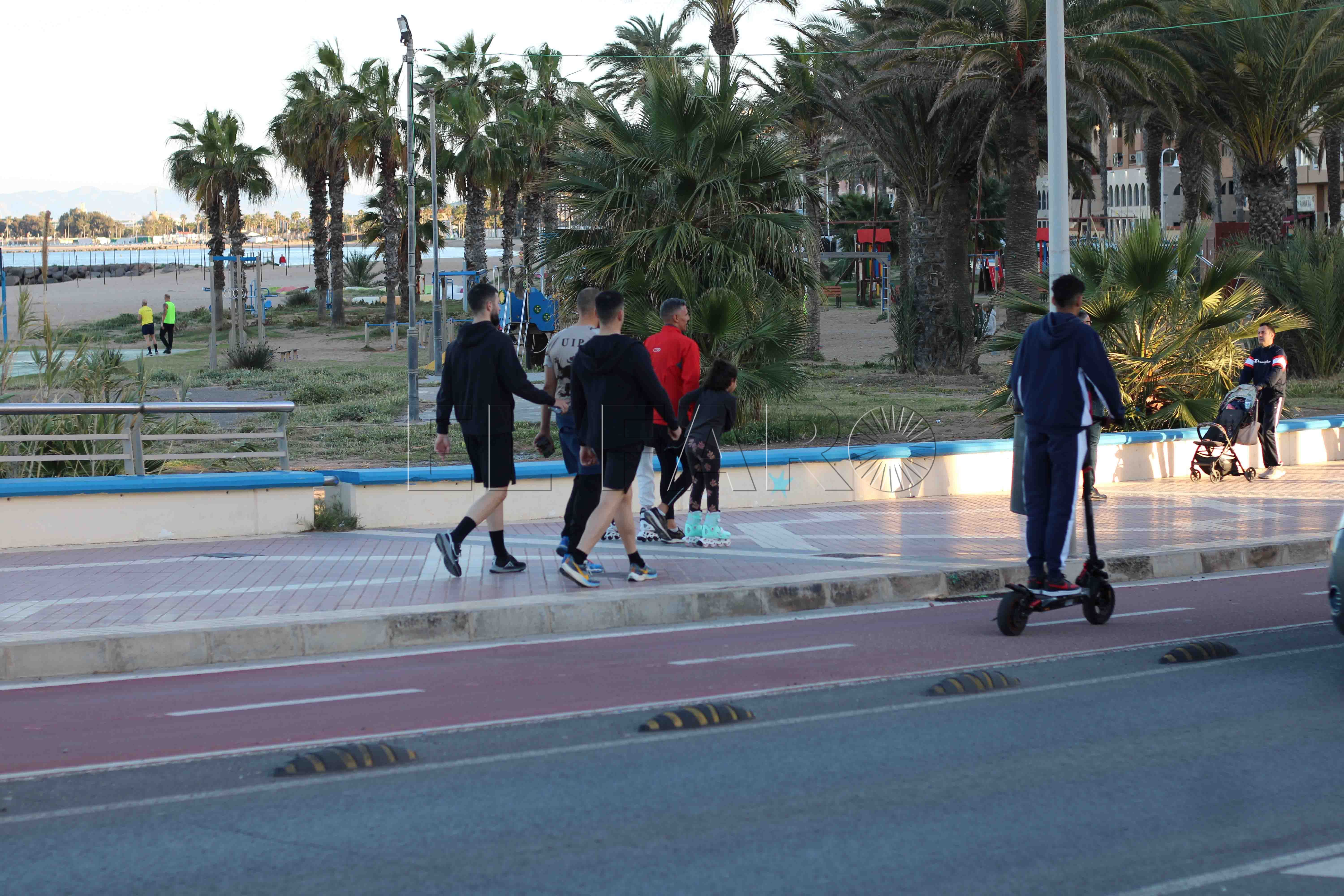 paseo La población de Melilla sube un 0,6% a 1 de octubre pasado