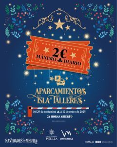 promocion isla talleres El aparcamiento de Isla Talleres ofrece un precio máximo de dos euros al día hasta el 12 de enero