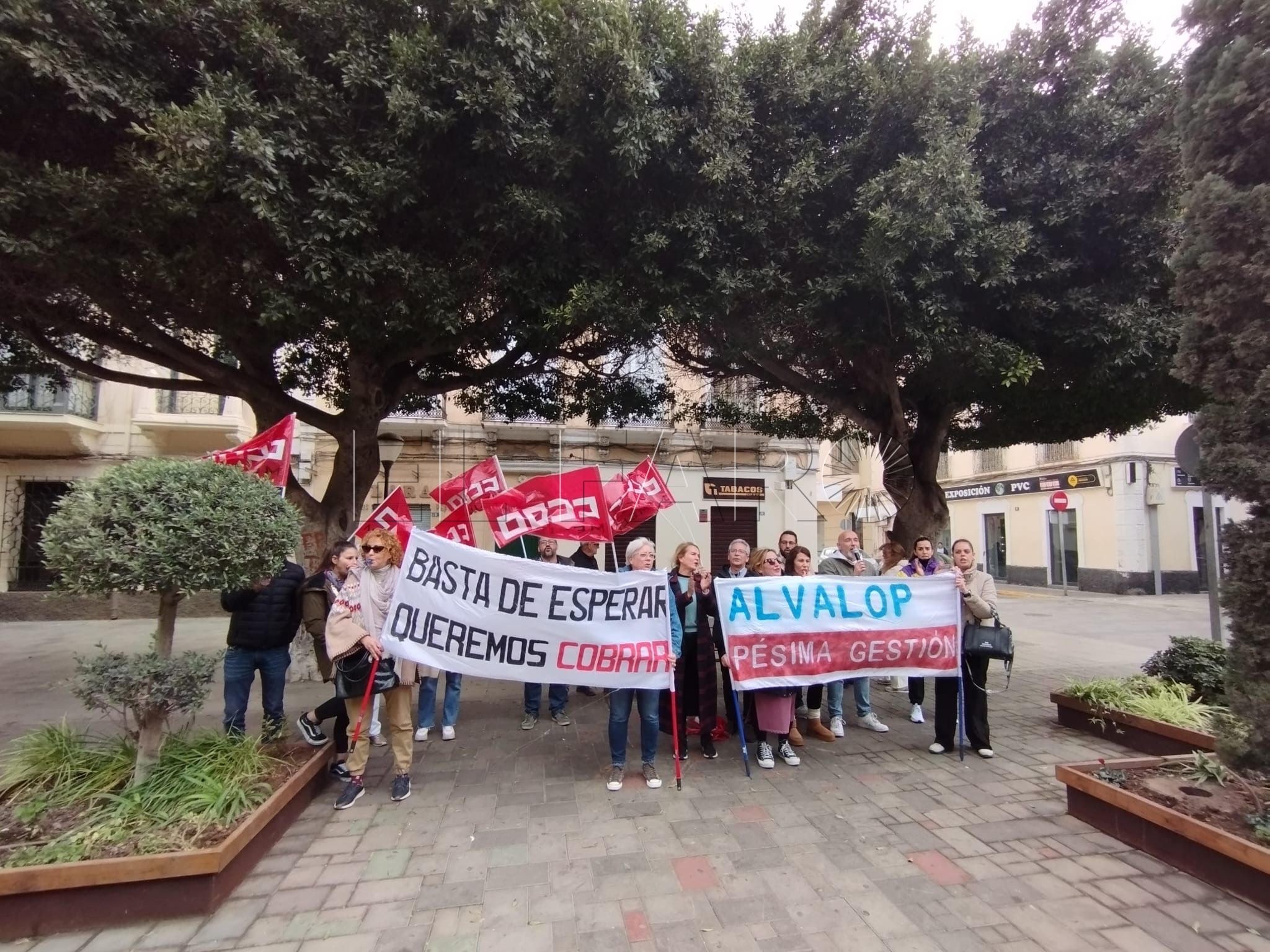 0 6 La plantilla de Alvalop sigue sin cobrar sus nóminas