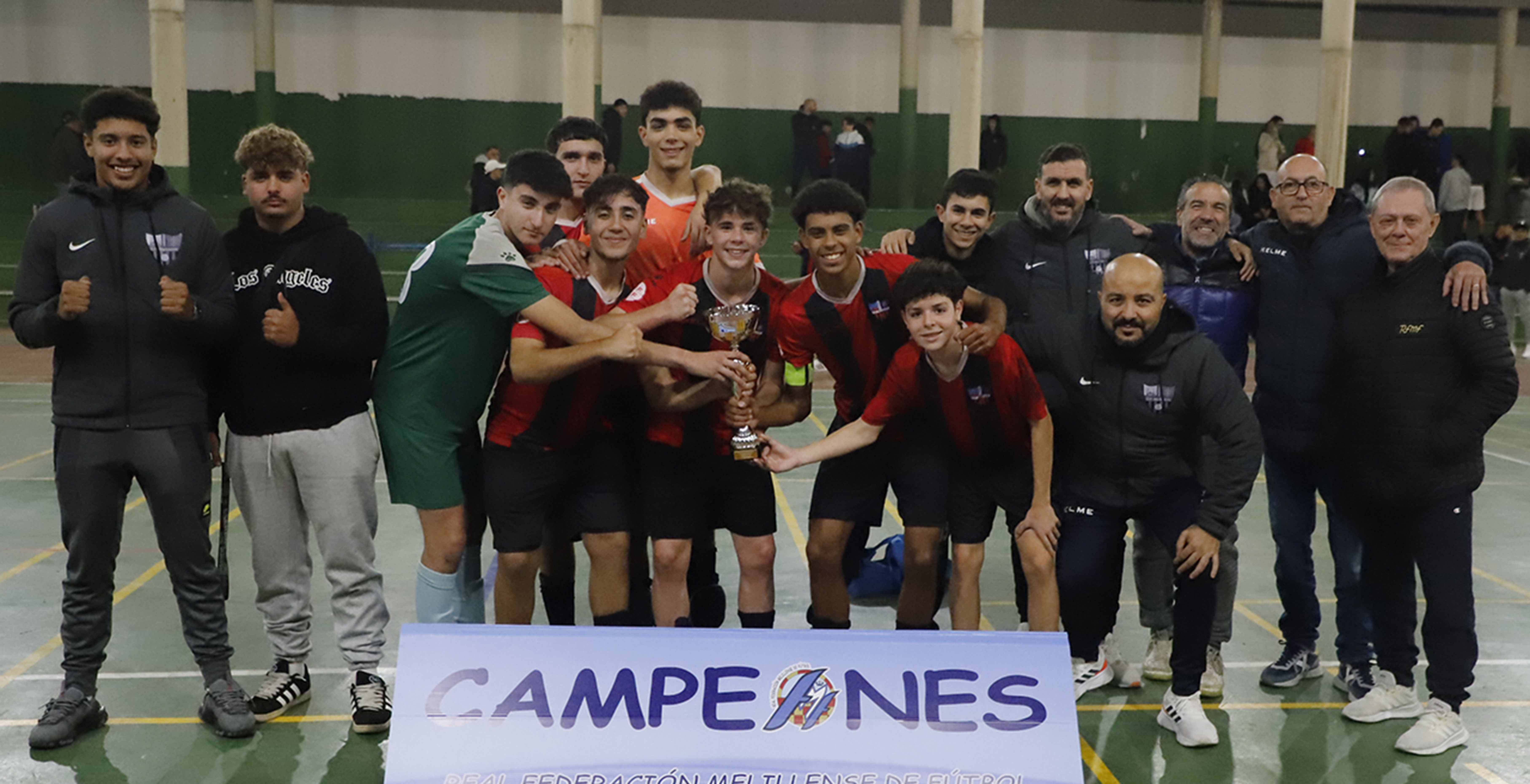 El CF Rusadir juvenil se proclama campeón de la Copa Federación