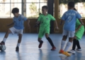 03 jugada 2a benjamin fs Rusadir, Constitución y Buen Consejo, campeones de Copa durante el fin de semana